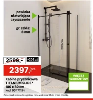 Kabina prysznicowa Tytanium