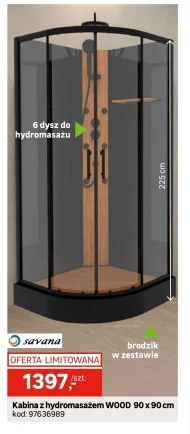 Kabina prysznicowa Savana