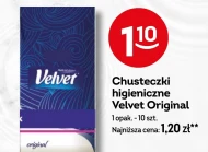 Chusteczki higieniczne Velvet