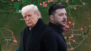 Wojna na Ukrainie. Zełenski: Rozmawialiśmy z Trumpem o żołnierzach USA w Ukrainie