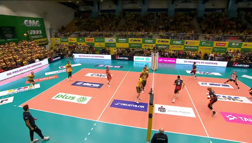 Klemen Cebulj - najlepsze akcje MVP meczu Aluron CMC Warta Zawiercie - Asseco Resovia Rzeszów. WIDEO