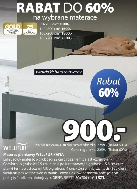 Матрац Wellpur