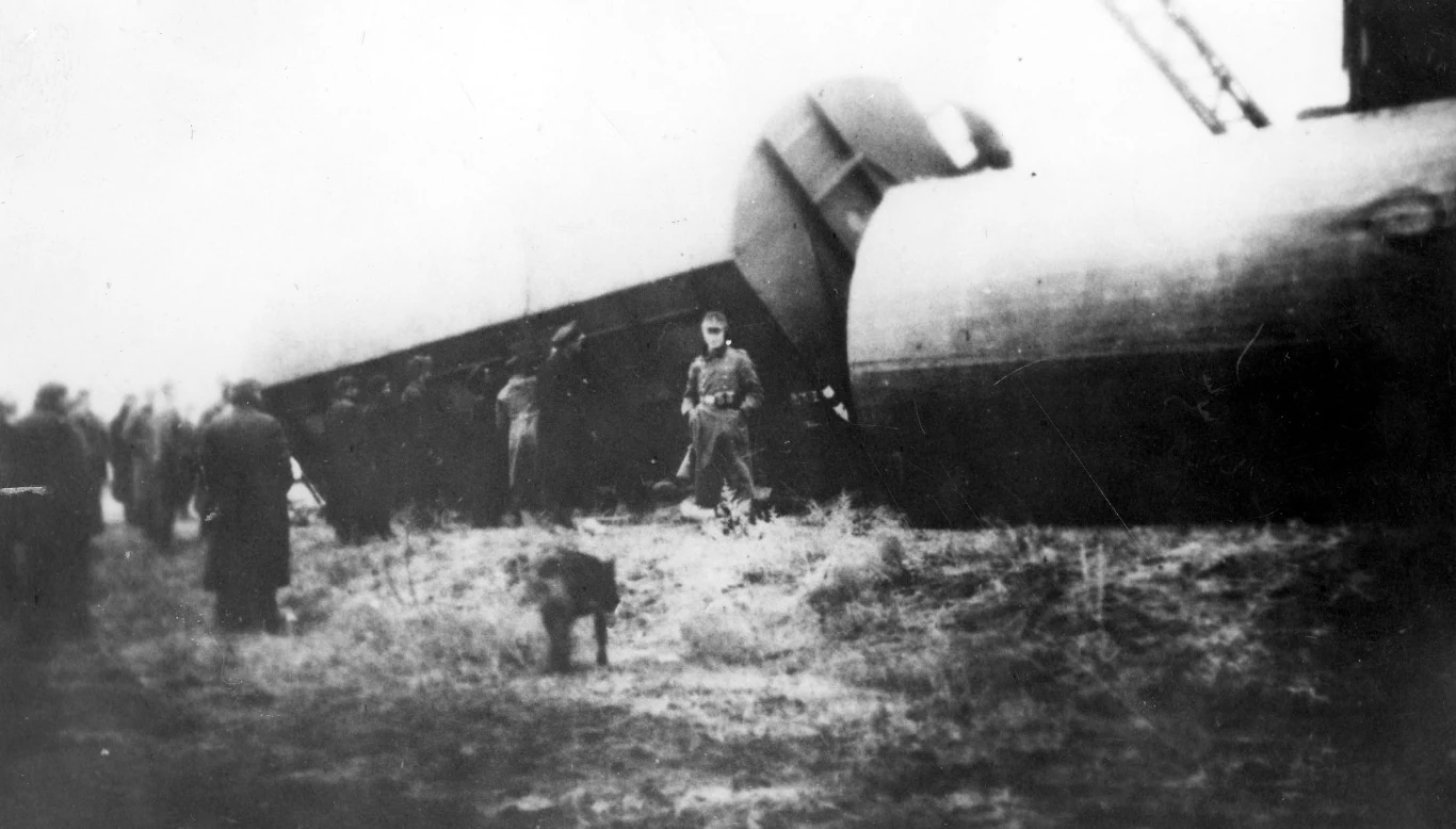 Rezultaty jednej z akcji dywersyjnych, Generalne Gubernatorstwo, 1944 r.