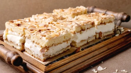 Ciasto Norweska księżniczka z bezą i smacznym kremem