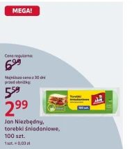 Torebki śniadaniowe Jan Niezbędny