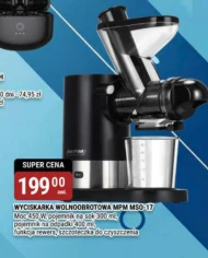 Wyciskarka wolnoobrotowa MPM