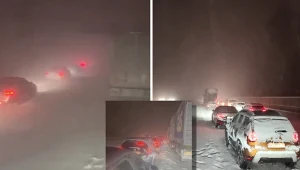 W takiej sytuacji znaleźli się we wtorek kierowcy na S7