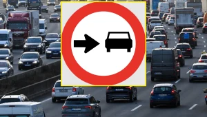 Co oznacza znak ze strzałką skierowaną w stronę samochodu? / Fot. Wikimedia Commons