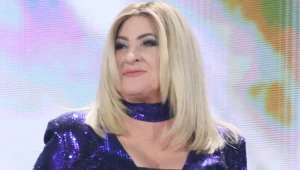 Beata Kozidrak na Sylwestrowej Mocy Przebojów Polsatu w Toruniu