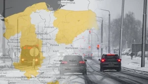 Pogoda. Śnieg, deszcz, mróz i silny wiatr. Ostrzeżenia IMGW