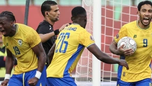 36-letni Pierre-Emerick Aubameyang (nr 9) może nie wrócić już do reprezentacji Gabonu, która została właśnie... zawieszona na czas nieokreślony