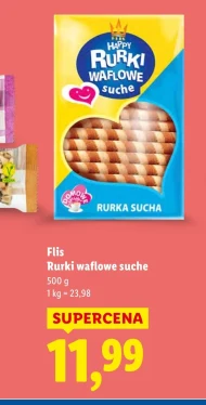 Rurki waflowe Flis