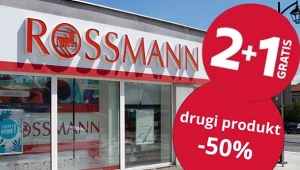 Rossmann opróżnia półki - drugi produkt -50%, 2+1 gratis na kosmetyki