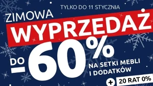 Zimowa wyprzedaż w Black Red White. Rabaty do -60% i taniej o VAT na meble