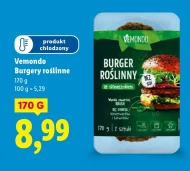 Burger roślinny Vemondo