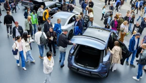 Stoisko BYD na salonie w Monachium cieszyło się dużym zainteresowaniem 