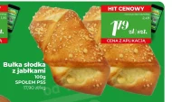 Bułka z jabłkami PSS Społem