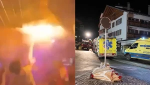Opublikowano zdjęcia z zabawy sylwestrowej w Szwajcarskim klubie, podczas której zginęło ponad 40 osób