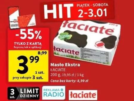 Вершкове масло Łaciate