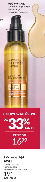 Олія для волосся Avon