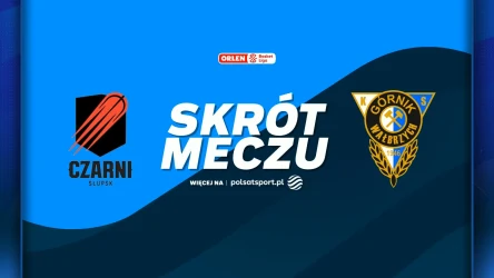 Energa Czarni Słupsk - Górnik Zamek Książ Wałbrzych. Skrót meczu. WIDEO