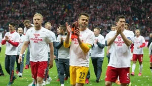 Robert Lewandowski, Łukasz Fabiański i Kamil Glik