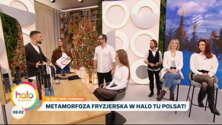 Maciej Maniewski zrobił Oli metamorfozę. Z cienkich włosów wyczarował bujną fryzurę