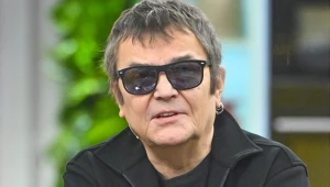 Robert Gawliński w studiu "halo tu polsat"