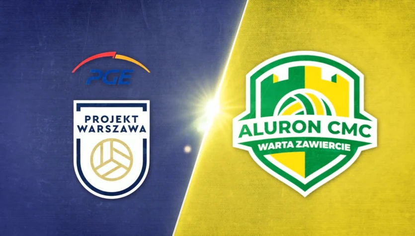 PGE Projekt Warszawa - Aluron CMC Warta Zawiercie. Skrót meczu. WIDEO