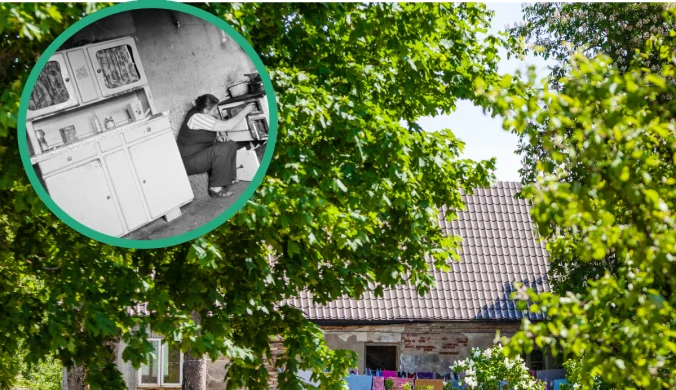 Kredensy do dziś zachowały się w wielu domach na prowincji 