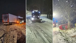 Intensywne opady śniegu trwały na północy kraju w nocy. Poniedziałek będzie mroźny, a kolejna noc przyniesie nawet -16 stopni Celsjusza