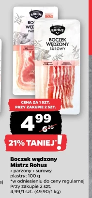 Boczek surowy Mistrz Rohus