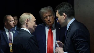 Władimir Putin i Donald Trump za kulisami rozmów