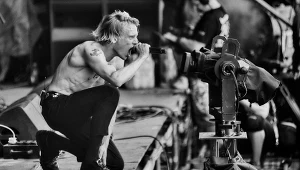 Jamie Campbell Bower (Counterfeit) podczas Przystanku Woodstock 2018