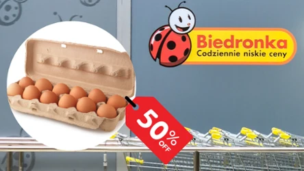 Jaja przecenione o 50%. Wiemy, do kiedy trwa promocja