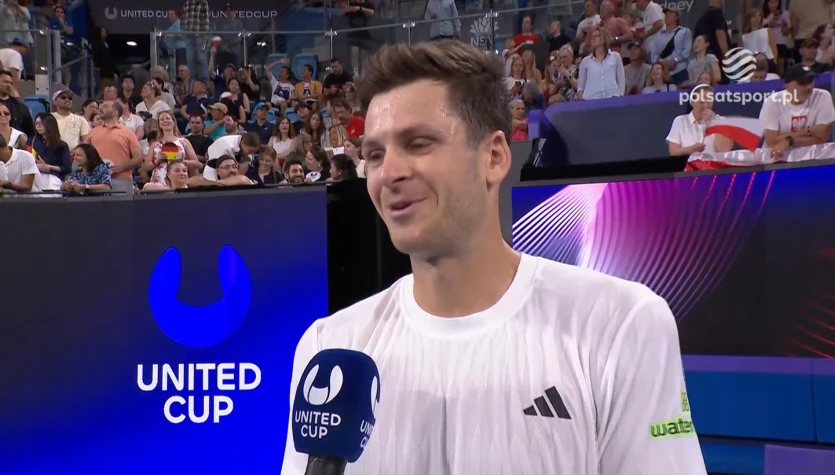 Hubert Hurkacz: Czuję radość z powrotu do gry. WIDEO