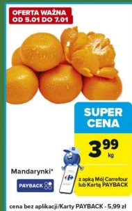 Mandarynki Carrefour