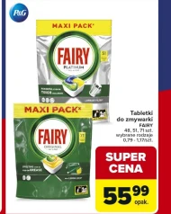 Tabletki do zmywarki Fairy