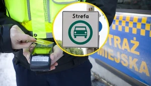 Masowe kontrole na wjeździe do SCT w Krakowie. Pierwsze mandaty po 500 zł