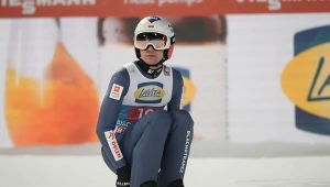 Kamil Stoch podczas ostatniego Turnieju Czterech Skoczni w karierze