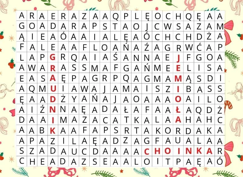 Rozwiązanie łamigłówki słownej