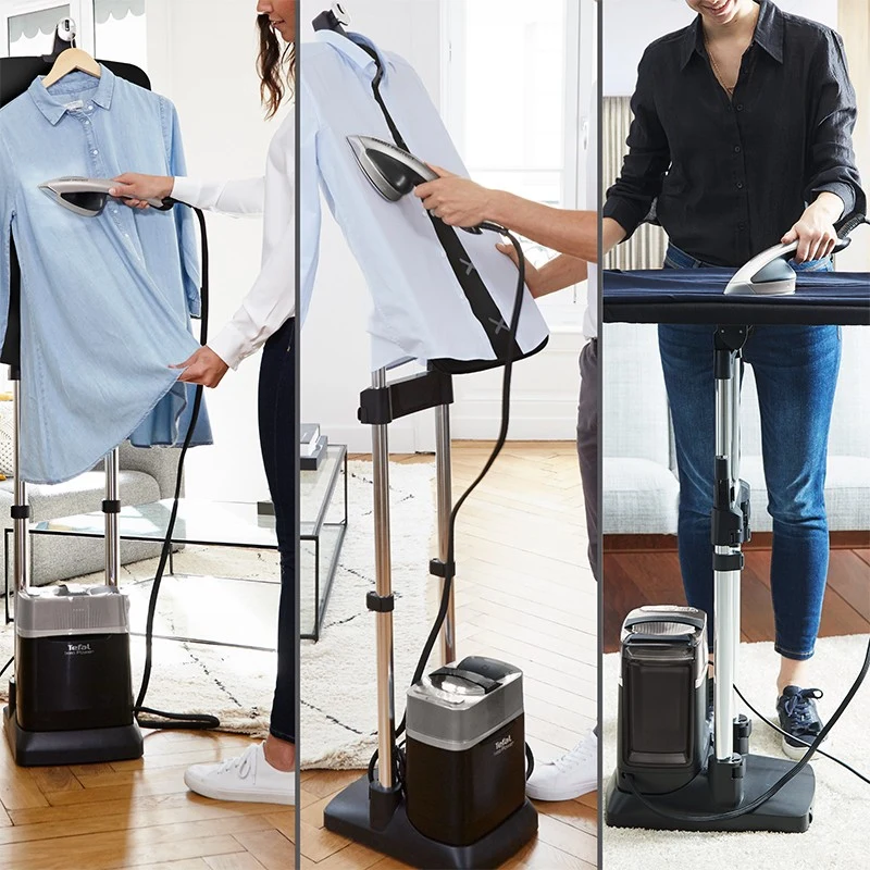 Smart Board, czyli 3-pozycyjna deska, pozwala prasować w pionie, poziomie i pod kątem 30°