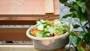 Podpowiadamy, jak utrzymać aktywność pryzmy kompostowej w zimie.