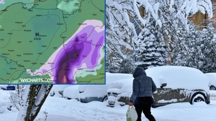 Intensywne opady śniegu wystąpią w południowo-wschodniej Polsce. Na Podkarpaciu z tego powodu obowiązują pomarańczowe alerty IMGW