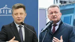 Dyskusja Michała Dworczyka z Mariuszem Błaszczakiem. Poszło o podatek na rzecz Sił Zbrojnych RP