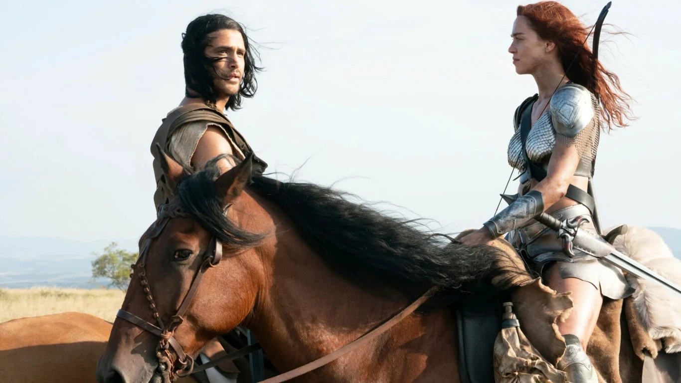 Kadr z filmu "Czerwona Sonja"