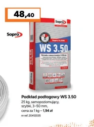 Самовирівнююча підкладка Sopro