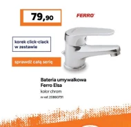 Bateria umywalkowa Ferro