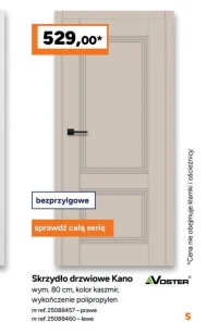 Skrzydło drzwiowe Voster