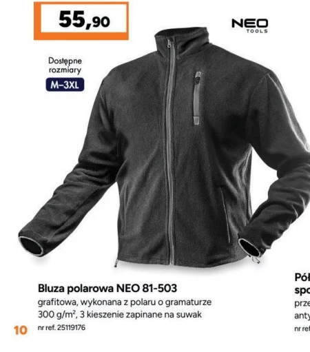 Флісова куртка Neo Tools